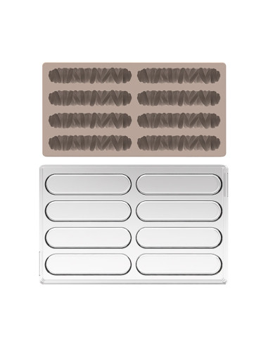 MOLDE TRITAN +SILIC. BAR MAGMA 120x25xh10mmTritan