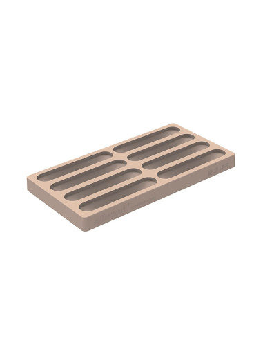 MOLDE TRITAN + SILICONA BAR VULCANO 120x25xh10mmTritan