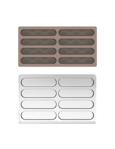 MOLDE TRITAN +SILIC. BAR SISMA 120x25xh10mmTritan