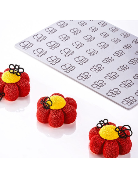 MOLDE GG064 HONEY BEES 300x175mmGourmand