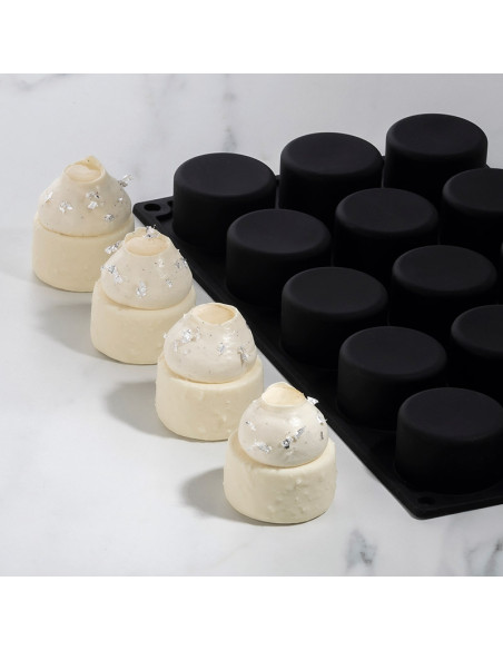 MOLDE CYLINDER40TIME D42xh28 mm 15x40 mlBuffet