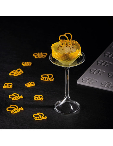 MOLDE GG064 HONEY BEES 300x175mmGourmand