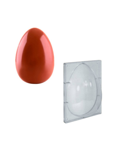 MOLDE 1/2 HUEVO LISO 320x210mm 1p - 850gPascua