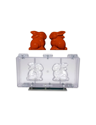 MOLDE M205 CONEJO 164x170mm 2p Policarbonato 200xInicio
