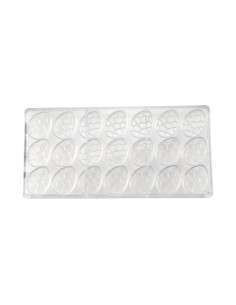 MOLDE HUEVO PLANO CW12039 40x29x5 mm 21c 5gr 2