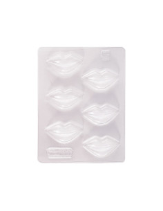 MOLDE PVC ARX733 LABIOS 50x25xh13mm MD (6c)Pvc Erótico 2