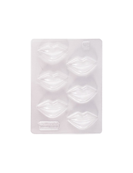 MOLDE PVC ARX733 LABIOS 50x25xh13mm MD (6c)Pvc Erótico