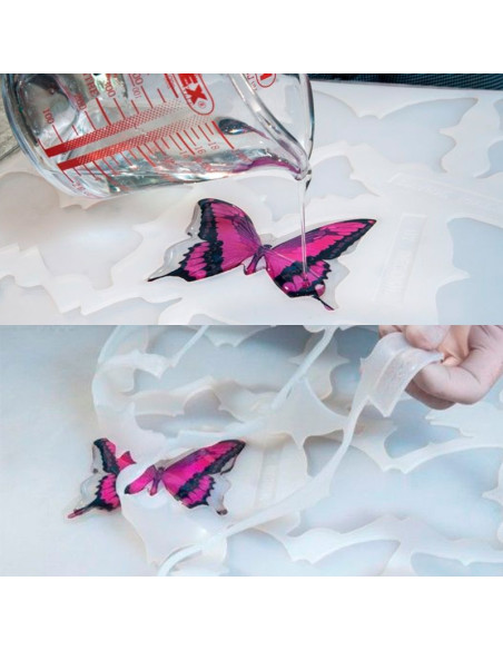 MOLDE DS2024 MARIPOSAS 18p.Decoración