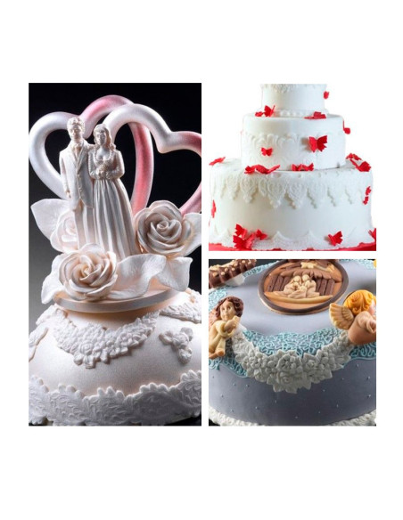 MOLDE DS3015 DECOR FLORAL MEDIO 1p DECOSILDecoración