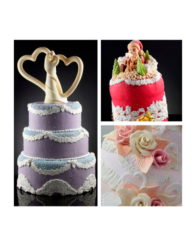 MOLDE DS3017 DECOR FLORAL PICCOLA 1p DECOSILDecoración MOLDE DS3017 DECOR FLORAL PICCOLA 1p DECOSILDecoración