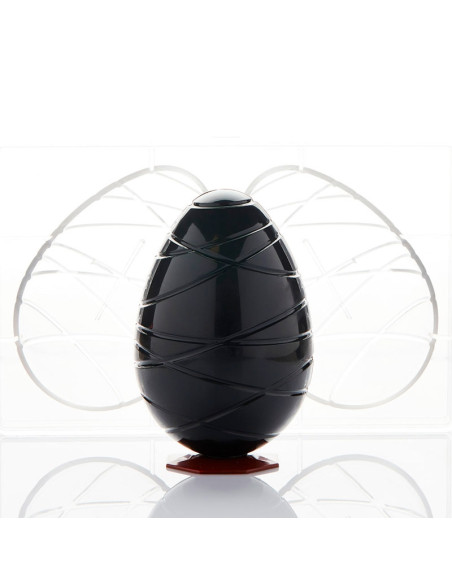 MOLDE HUEVO 1/2 BOND h150xD101mm - 2c - 210gHuevos