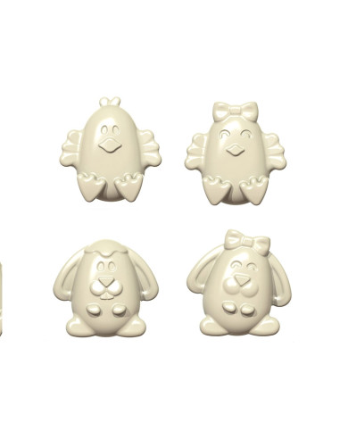 MOLDE CHOCOLATES SCG030 EASTER FRIENDSEasy Choc