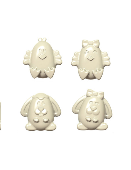 MOLDE CHOCOLATES SCG030 EASTER FRIENDSEasy Choc