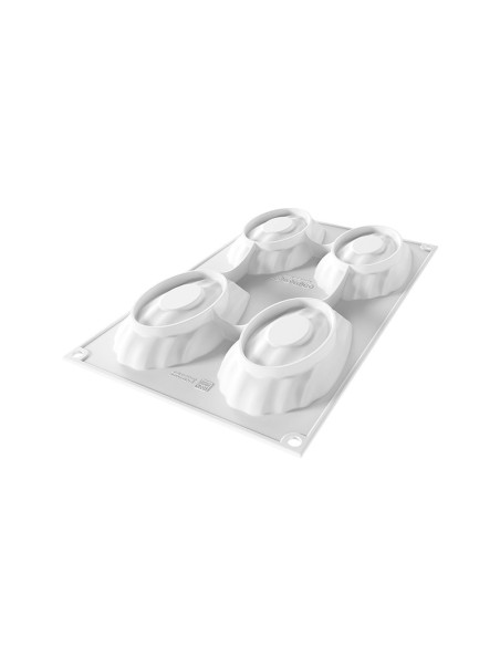 MOLDE MADELEINE XL95 - 117x70xh22 mm 4c x 95ml