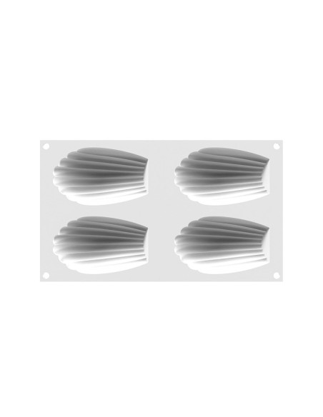 MOLDE MADELEINE XL95 - 117x70xh22 mm 4c x 95ml