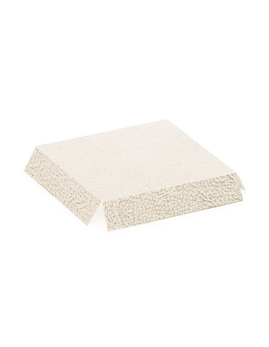 FONDO 210X210 PK(10u) PIEL BLANCA REALZADOEstuches Acetato y Bases