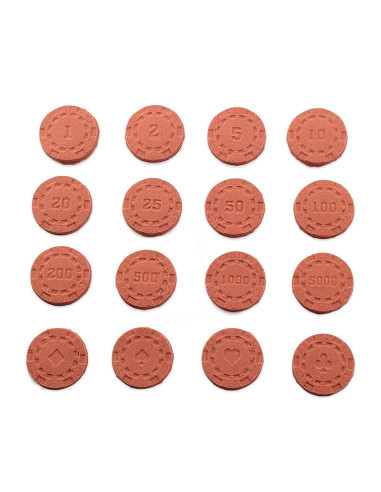 MOLDE PVC ARVA1011 FICHAS POKER D40x5mm (1m)Juegos