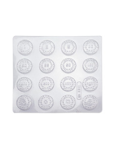 MOLDE PVC ARVA1011 FICHAS POKER D40x5mm (1m)Juegos 2