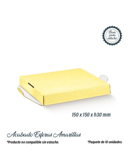 FONDO 150x150mm (10u)Estuches sin Fondo