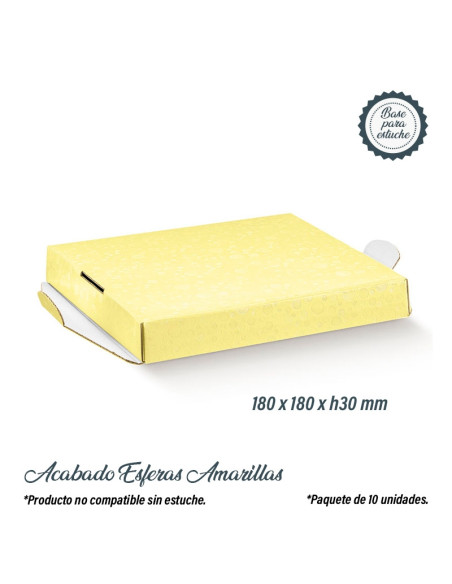 FONDO 180x180mm (10u)Estuches sin Fondo
