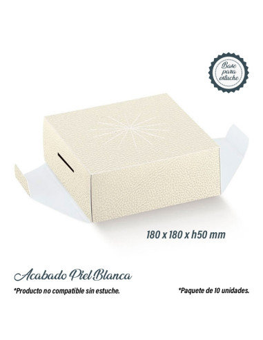 FONDO 180x180mm (10u)Estuches sin Fondo