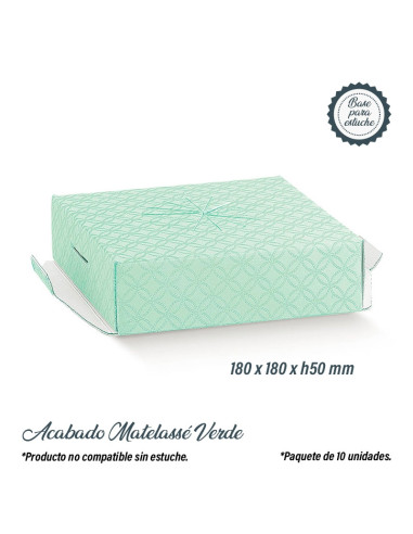 FONDO 180x180mm (10u)Estuches sin Fondo