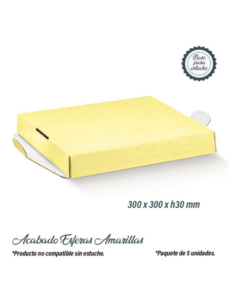 FONDO 300x300mm PK(5u)Estuches sin Fondo