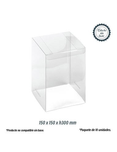 ESTUCHE ACETATO 150x150mm SIN FONDO (10u)Estuches sin Fondo ESTUCHE ACETATO 150x150mm SIN FONDO (10u)Estuches sin Fondo