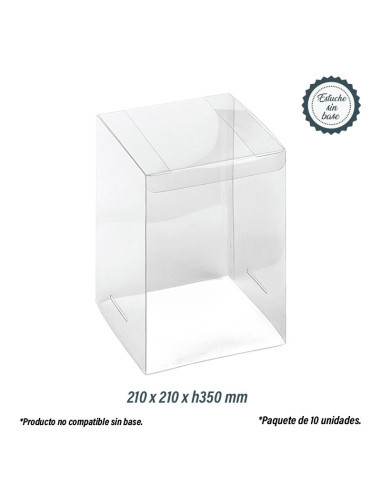 ESTUCHE ACETATO 210x210mm SIN FONDO CLIP (10u)Estuches sin Fondo ESTUCHE ACETATO 210x210mm SIN FONDO CLIP (10u)Estuches sin Fondo