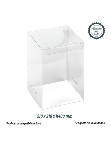 ESTUCHE ACETATO 210x210mm SIN FONDO CLIP (10u)Estuches sin Fondo ESTUCHE ACETATO 210x210mm SIN FONDO CLIP (10u)Estuches sin Fondo