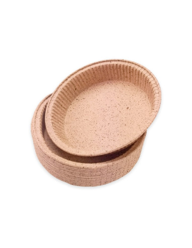 MOLDE REDONDO COCOA D90xh21mm PK (50u)Moldes Compostables MOLDE REDONDO COCOA D90xh21mm PK (50u)Moldes Compostables