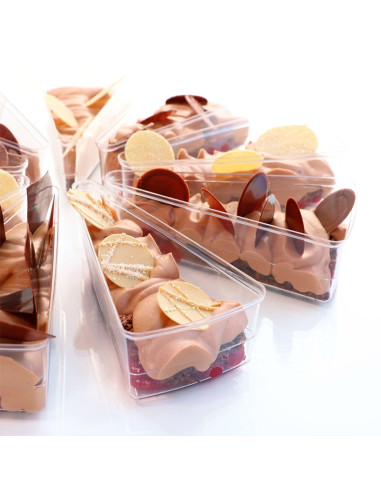 VASO SLICE 135x69xh42mm 160ml (100 uds.)Vasos Pastelería