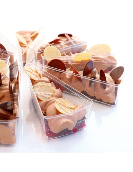 VASO SLICE 135x69xh42mm 160ml (100 uds.)Vasos Pastelería