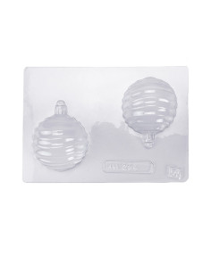 MOLDE PVC ARNA296 BOLA NAVIDAD 1 D50xH70mm (1p) 