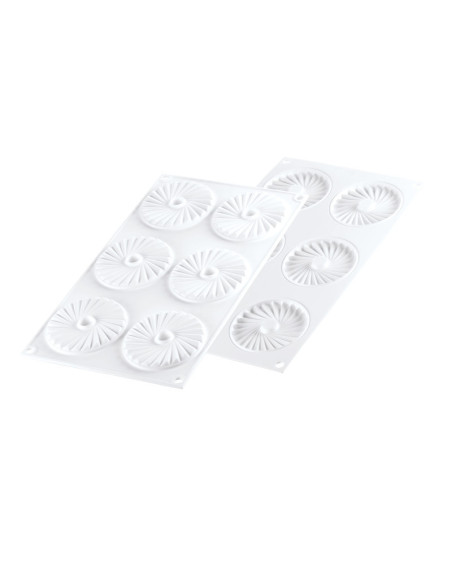 MOLDE PLISSÉ 23 D75 x h7,7mm  6c 23ml-2