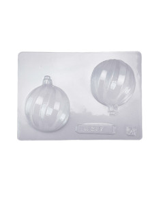 MOLDE PVC ARNA297 BOLA NAVIDAD 2 D55xh70mm