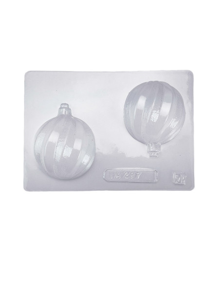 MOLDE PVC ARNA297 BOLA NAVIDAD 2 D55xH70mm (1p)Navidad