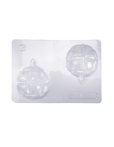 M. PVC ARNA298 BOLA NAVIDAD 3 D.50xH.70 mm (1p) 