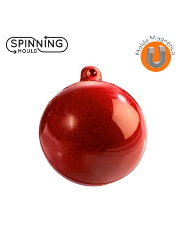 MOLDE PARA ROTATIVA BOLA NAVIDAD CLÁSICAPolicarbonato