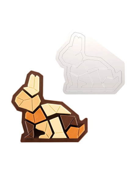 MOLDE BUNNY 520  276x268xh.31 mm + TERMOFORMADO