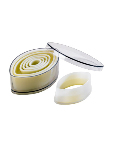 CORTANTES 7 OVALADOS LISOS POLYGLASSCortapastas polyglass