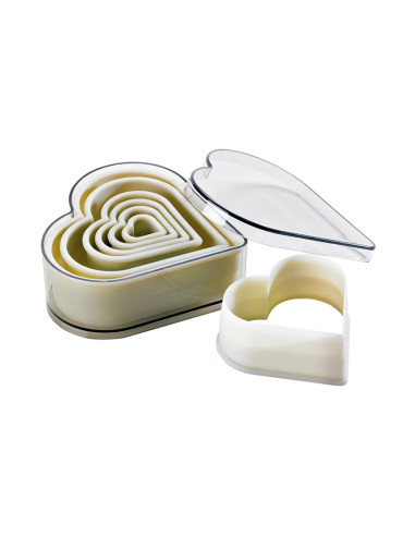 CORTANTES CORAZÓN LISOS POLYGLASSCortapastas polyglass