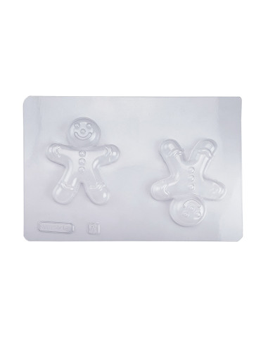 MOLDE PVC GINGER BREAD 90x70mm (2c)Termoformado MOLDE PVC GINGER BREAD 90x70mm (2c)Termoformado