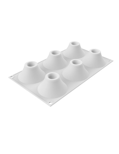 MOLDE VESUVIO 85 (6c)Silikomart Monoporciones