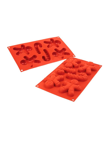 MOLDE DE SILICONA SF106 GINGERBREAD MAN