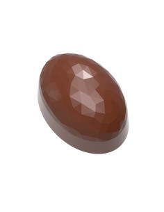 MOLDE ÓVALO FACETAS CW12064 (21c)Chocolate World