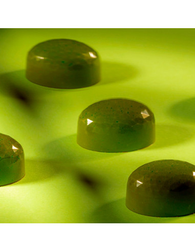 MOLDE ÓVALO FACETAS CW12064 (21c)Chocolate World