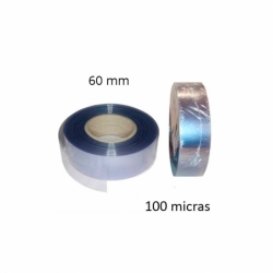 CINTA PVC INCOLORO 60 mm 100 micras (100mt)