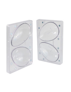 MOLDE HUEVO LISO D104xh150 mm (2i) POLIC.MAGN.Huevos 2