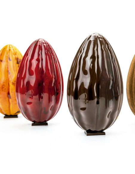 MOLDE HUEVO COCOA h165xD93,5mm Alberto SimianatoHuevos Policarbonato